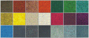Loose Lay mat example of available colours